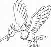 Fearow Pokemon Coloring Page For Kids Free Pokemon Printable Coloring ...