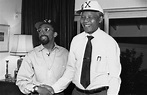 The Academy - Spike Lee and Nelson Mandela on set of...