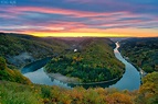 Saarschleife im Saarland | Michael Valjak Fotografie - Stadt. Natur ...