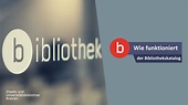 SuUB Bremen: Der Bibliothekskatalog für Schüler:innen (E-LIB) - YouTube