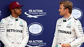 Les 12 moments chauds qui ont inscrit la rivalité Rosberg-Hamilton dans ...