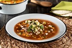 Sopa de Flor de Calabaza con Elote