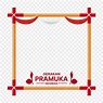 Bingkai Ucapan Pramuka Pramuka Indonesia Atau Vektor Twibbon, Pramuka ...