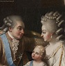 (Detail) Louis XVI and Marie Antoinette and the Dauphin, from a ...