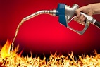 Feeding The Flame Putting Gasoline On Fire Stock Photo - Download Image ...