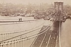 Rare and Amazing Photos of the Brooklyn Bridge Under Construction ...