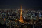 Tokio bei Nacht Foto & Bild | architektur, asia, japan Bilder auf ...