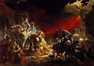 El último día de Pompeya. Karl Briullov | Fine art painting, Historical ...