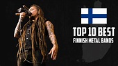 Top 10 Best Finnish Metal Bands - YouTube