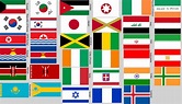 The Flags of the World, but every nation's flag is recreated with the ...