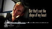 Sting - Shape Of My Heart (2017 Remastered) Lyrics HQ - YouTube