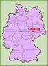 Leipzig location on the Germany map - Ontheworldmap.com