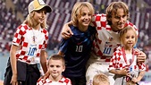 Luka Modric celebró con su familia el tercer puesto del Mundial Qatar ...
