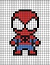 Spider-Man Pixel Art | Dibujo fácil, Dibujitos sencillos, Lindos ...