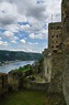 Castillo De Rheinfels En El Valle Del Rin, Alemania Foto de archivo ...