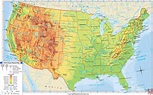 Geographical Map Of US - United States Maps