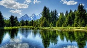 Peaceful Lake Wallpaper Landscape Nature Wallpapers in jpg format for ...