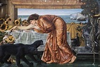 Edward Burne-Jones (English, 1833 - 1898) - The Sleep of King Arthur in ...