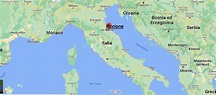 Dove si trova Riccione Italia? Mappa Riccione - Dove si trova