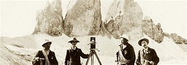 Drei Zinnen: Erste Filmaufnahmen im Jahre 1907