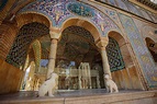 Close-ups of Persian Architecture: Golestan, and Ali Qapu palaces in ...
