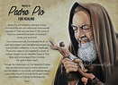 Printable Padre Pio Prayer St Padre Pio Prayer Digital - Etsy