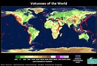 Where in the world are the volcanoes?