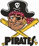 Pittsburgh Pirates Primary Logo (1958) - Pirate head with crossed bats and script Baseball ...