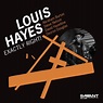 Highly Recommended Jazz Album: EXACTLY RIGHT! (Louis Hayes) - Stage and ...