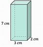 Volumen de un prisma rectangular (ejemplo y calculadora)