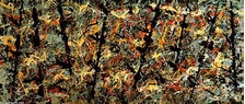 Jackson Pollock >> Blue Poles. Number 11 | (Oil, artwork, reproduction ...