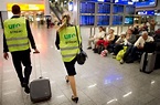 Fotostrecke: Flugbegleiter im Streik: Gewerkschaft Ufo hält Deutschland ...