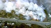 Getty Fire: Blaze burns along 405 Freeway near Getty Center, destroys ...
