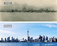 15 Fotos de antes y ahora mostrando el cambio de grandes ciudades con ...