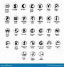 Set of Basic Symbols of the World Currency Stock Vector - Illustration ...