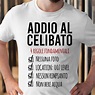 T-Shirt Addio Al Celibato - 4 regole fondamentali | MyDigitalPrint