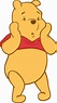 Pooh bear with sad expression cartoon | download Free Animal Vectors