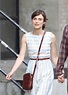 Keira Knightley perfecta en sus looks de los rodajes y en la vida real