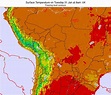 Bolivia Surface Temperature on Saturday 27 Feb at 8am BOT
