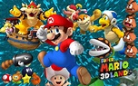 Super Mario 3D Land HD Wallpaper | Action-Packed Mario Adventure Background