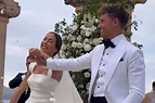 Marcos Llorente y Patricia Boarbe celebran una emotiva boda en Mallorca