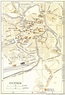 VICENZA town/city plan. Italy 1960 old vintage map chart