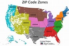 ZIP Code Zones 1st digit:... - Maps on the Web