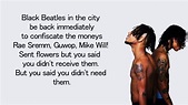 Rae Sremmurd - Black Beatles ft. Gucci Mane (Official Lyrics) - YouTube