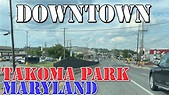 Takoma Park - Maryland - 4K Downtown Drive - YouTube