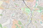 Karte von Arnstadt :: Deutschland Breiten- und Längengrad : Kostenlose ...
