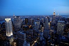 Fotos gratis : horizonte, arquitectura, noche, rascacielos, Nueva York ...