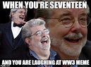 Laughing George Lucas - Imgflip