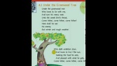 Under The Greenwood Trees Poem Explanation 7th English - YouTube
