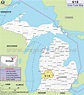 616 Area Code Map, Where is 616 Area Code in Michigan